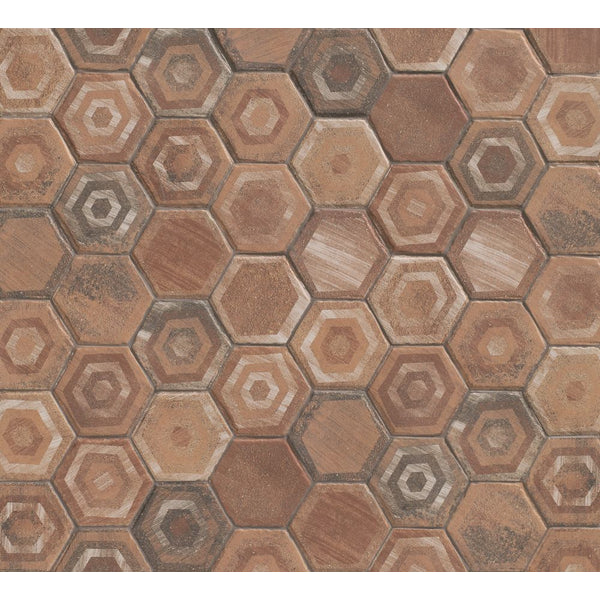 Tech Land Crayon Red Natural Hex. 18X20.5