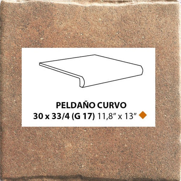 Tech Land Pel. Curvo Natural 30X33