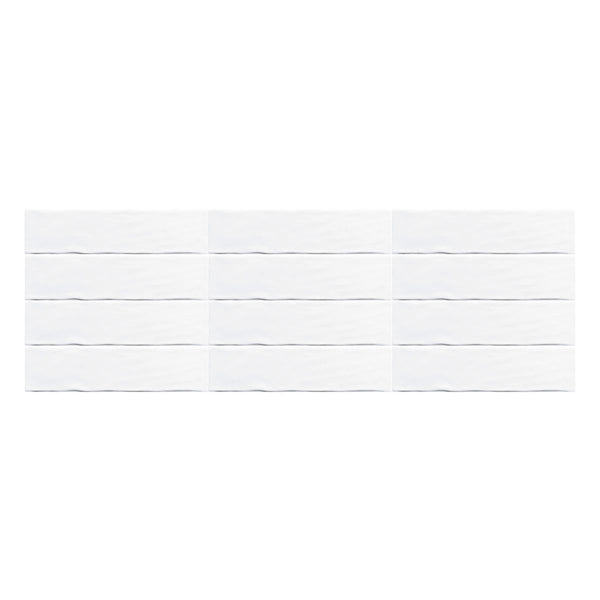 Decor Sirocco Matt White 7.5X30