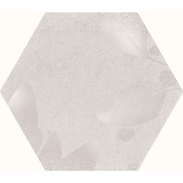 Blossom Grey Matt Hexagon 23X27