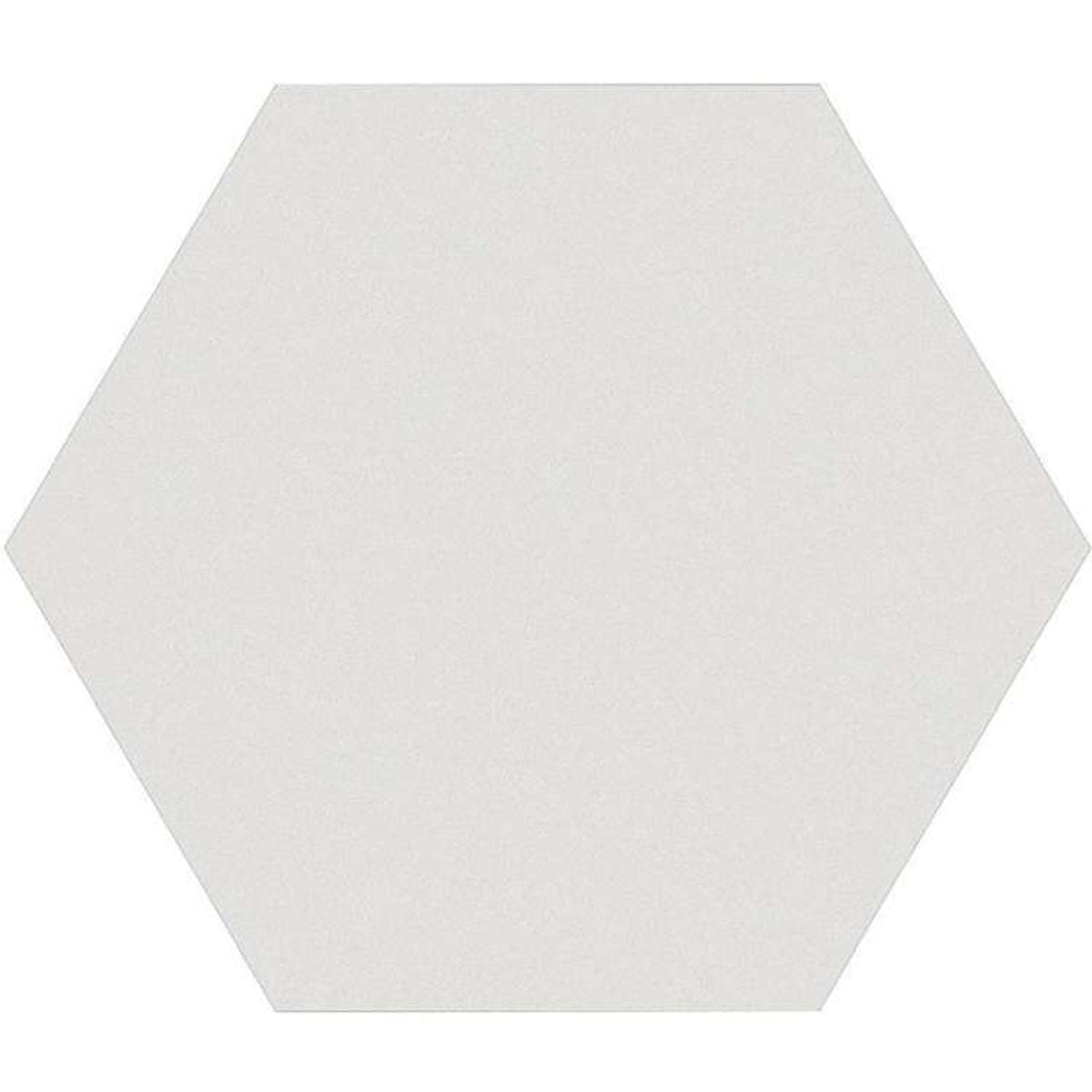 Hexa White Hexagon 23X27