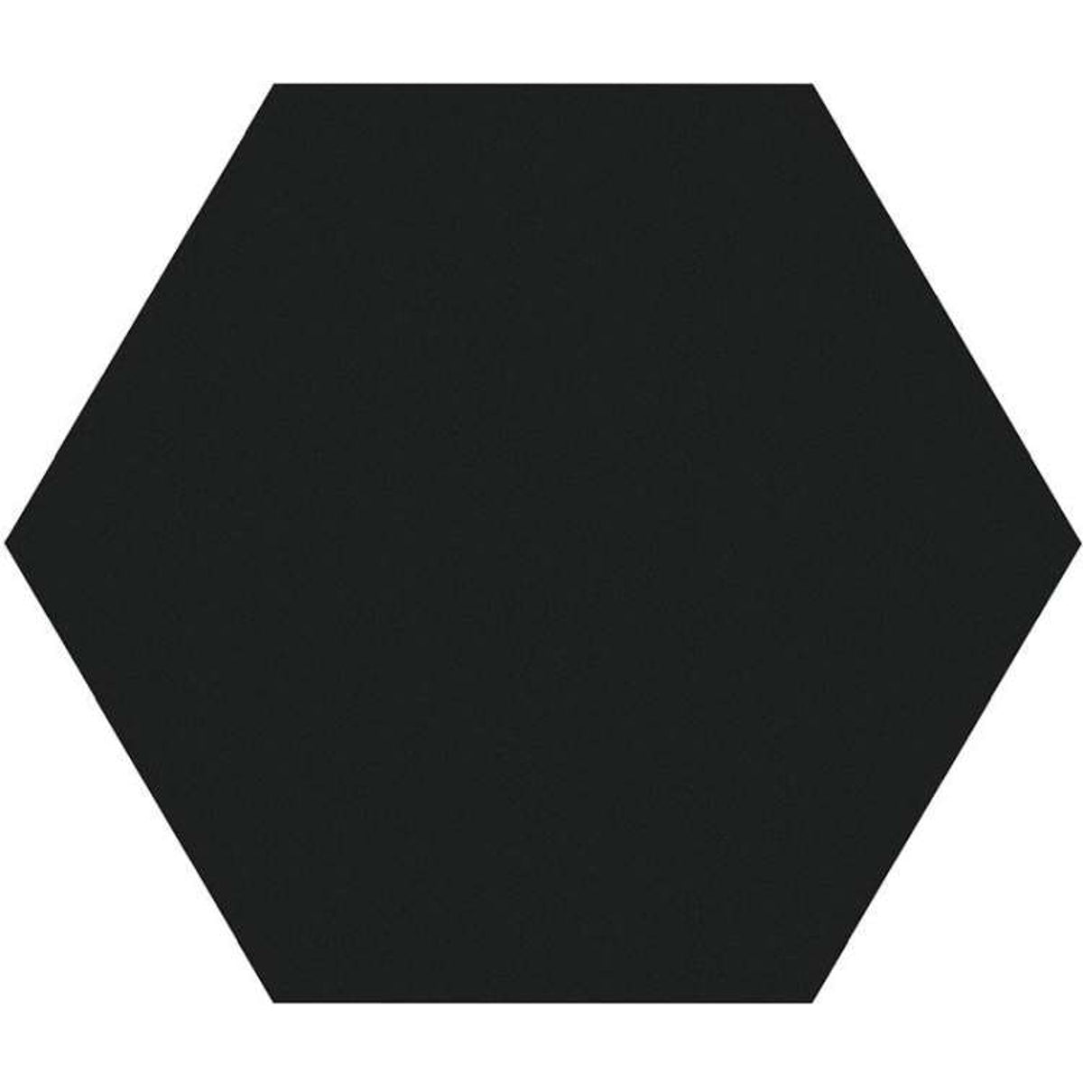 Hexa Black Hexagon 23X27