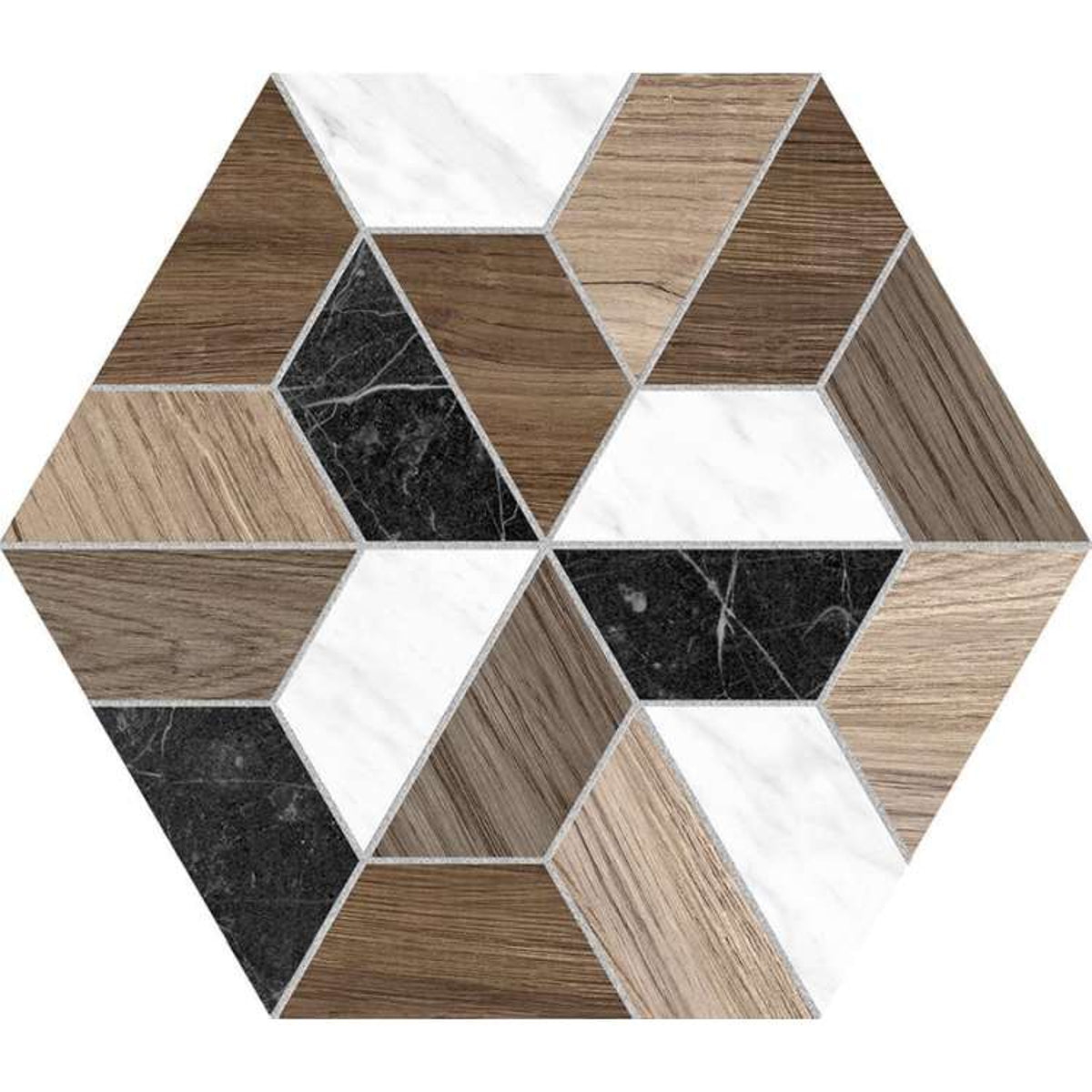 Joy Matt Hexagon 23X27