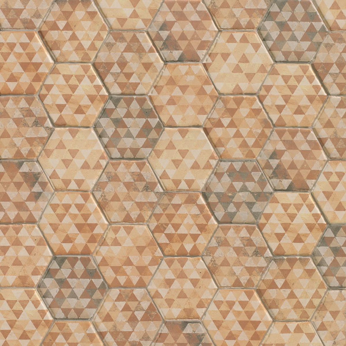 Tech Land Vine Fire Hex. 18X20.5