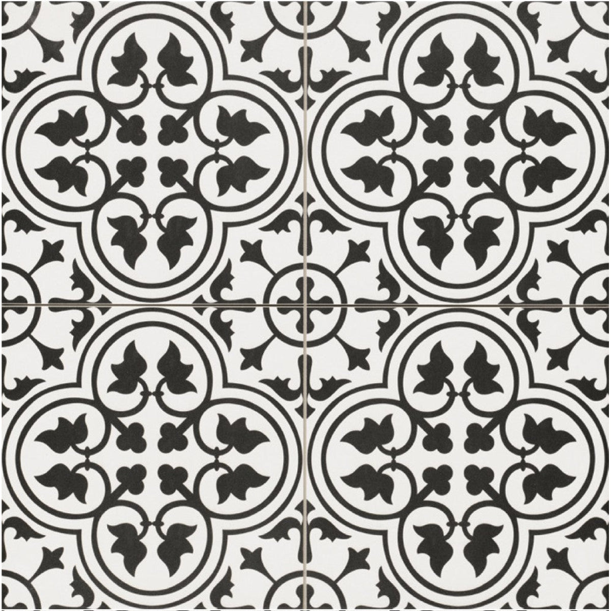 Hampton Black 45X45